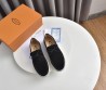 Мужские замшевые лоферы Tod's 2023-2024 черные