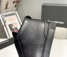 Мужские высокие кожаные кеды Ermenegildo Zegna 2024 черные