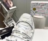 Мужские кожаные кроссовки Dolce & Gabbana 2024 белые