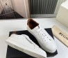 Мужские кожаные кроссовки Ermenegildo Zegna 2024 белые