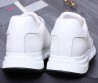 Женские кожаные кроссовки Prada 2024 белые