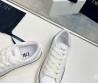Женские комбинированные кеды Christian Dior 2023 белые с серым