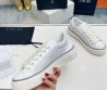 Женские комбинированные кеды Christian Dior 2023 белые с серым