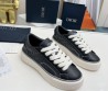 Женские комбинированные кеды Christian Dior 2023 черные