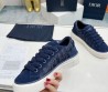 Женские комбинированные кеды Christian Dior 2023 синие