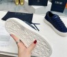 Женские комбинированные кеды Christian Dior 2023 синие