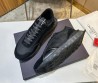 Мужские комбинированные кроссовки Valentino 2024 черные