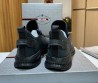 Мужские кожаные кроссовки Prada 2024 синие матовые