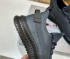 Мужские кожаные кроссовки Prada 2024 серые матовые