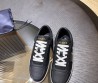 Мужские кожаные кроссовки Prada 2024 темно-синие