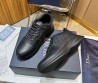 Мужские кожаные кроссовки Christian Dior 2024 черные