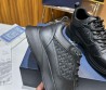 Мужские кожаные кроссовки Christian Dior 2024 черные