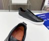 Мужские кожаные кеды Ermenegildo Zegna 2024 черные