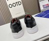 Мужские кожаные кеды Ermenegildo Zegna 2024 черные