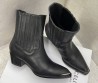 Женские кожаные казаки Celine 2024 черные