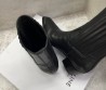 Женские кожаные казаки Celine 2024 черные