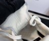 Женские кожаные кроссовки Chanel 2024 белые с прострочкой