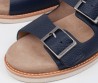 Мужские кожаные шлепки Brunello Cucinelli 2024 черные