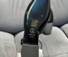 Женские кожаные босоножки Chanel 2024 черные с серым носом