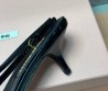 Женские кожаные туфли Miu Miu 2024 черные лакированные каблук 5,5 см