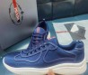 Мужские текстильные кроссовки Prada 2024 синие