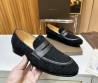Мужские замшевые лоферы Bottega Veneta 2024 под плетение черные с кожаными элементами