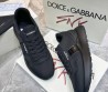 Мужские комбинированные кроссовки Dolce & Gabbana 2024 черные