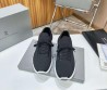Мужские текстильные кроссовки Brunello Cucinelli 2024 черные
