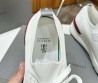 Мужские текстильные кроссовки Brunello Cucinelli 2024 белые