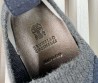 Женские текстильные кроссовки Brunello Cucinelli 2024 синие
