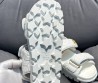 Женские кожаные босоножки Miu Miu 2024 белые
