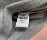Женский костюм Miu Miu 2024 юбка с футболкой серый