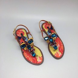 Сандалии Dolce&Gabbana Red