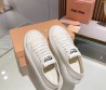 Женские текстильные кеды Miu Miu белые 2024