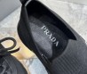 Мужские текстильные кроссовки Prada черные 2024