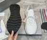 Мужские текстильные кроссовки Prada белые 2024