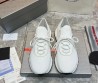 Мужские текстильные кроссовки Prada белые 2024
