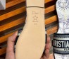Женские комбинированные шлепки Christian Dior Dway синие с белым 2024