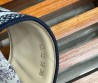 Женские комбинированные шлепки Christian Dior Dway синие с белым 2024