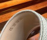 Женские комбинированные шлепки Christian Dior Dway золотые с белым 2024