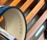 Женские комбинированные шлепки Christian Dior Dway синие с разноцветной подошвой 2024