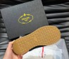 Мужские замшевые кроссовки Prada синие 2024