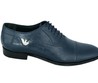 Кожаные туфли Emporio Armani Low Blue