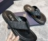 Мужские комбинированные шлепанцы Christian Dior темно-серые с логотипами 2024