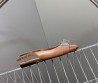 Женские кожаные туфли Hermes коричневые с пряжкой 2024
