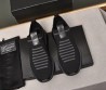 Мужские текстильные кроссовки Ermenegildo Zegna черные 2024