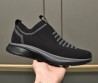 Мужские текстильные кроссовки Ermenegildo Zegna черные 2024