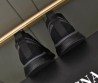 Мужские текстильные кроссовки Ermenegildo Zegna черные 2024