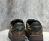 Мужские кожаные кроссовки Louis Vuitton + Nike Air коричневые с монограммами 2024