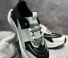Мужские комбинированные кроссовки Valentino Garavani True Act белые с черным 2024